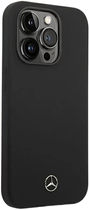 Панель Mercedes Silicone Line для Apple iPhone 14 Pro Black (3666339083656) - зображення 1