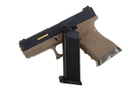 Пістолет WE Glock 19 Force pistol T6 Metal Black GBB (Страйкбол 6мм) - зображення 2