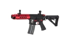 Штурмова гвинтівка Specna Arms M4 CQB SA-B121 Red Edition Red/Black (Страйкбол 6мм) - зображення 2