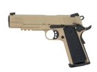 Пістолет Army Kimber Desert Warrior Metal R28 Tan Green Gas (Страйкбол 6мм) - изображение 1