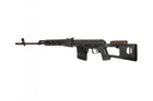Снайперська гвинтівка A&K СВД Polymer Version Black - изображение 5