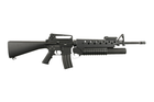 Штурмова гвинтівка з підствольним гранатометом Specna Arms M16 SA-G02 Black - зображення 14