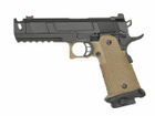 Страйкбольний пістолет Army R501 GBB Tan - зображення 3