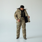 Зимняя куртка ЗСУ Бушлат военный тактический зимний пиксель Ткань мембрана размер 54 - изображение 5