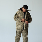 Зимова куртка "ЗСУ" Бушлат військовий тактичний зимовий піксель Тканина мембрана розмір 60 - зображення 7