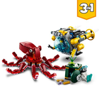 Zestaw klocków LEGO Creator 3 in 1 Wyprawa po zatopiony skarb 522 elementy (31130) - obraz 4