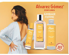 Zestaw damski Alvarez Gomez Ambar Body lotion 200 ml + Perfumy damskie 150 ml + 30 ml (8422385320023) - obraz 2