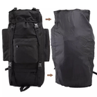 Туристический походный рюкзак с каркасом Eagle A21 Black (005577) - изображение 5