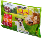 Mokra karma dla dorosłych psów Purina Friskies Adult z mięsem i warzywami 4 x 100 g (7613035343580) - obraz 2