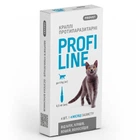 Капли на холку ProVet Профилайн для котов до 4кг 1уп.(4 пипетки*0,5мл) инсектоакарицид