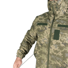 Мужской зимний костюм NordStorm / Ветрозащитная куртка + брюки "Cyclone" пиксель размер M 48 - изображение 6