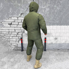 Мужской зимний костюм FALCON с синтетическим пухом / Влагозащищенная куртка с капюшоном + брюки олива размер M - изображение 2
