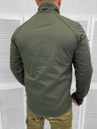 Мужская зимняя Куртка Soft Shell в цвете олива размер S - изображение 3
