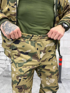 Тактичний зимовий теплий військовий комплект Sparka ( Куртка + Штани ), Камуфляж: Мультикам, Розмір: XXL - зображення 5