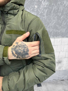 Тактичний зимовий теплий військовий комплект Dirty ( Куртка + Штани ), Камуфляж: Олива, Розмір: XL - зображення 7