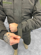 Тактический зимний теплый военный комплект Island ( Куртка + Штаны ), Камуфляж: Олива, Размер: M - изображение 6