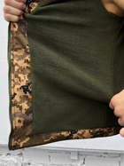 Тактичний зимовий теплий військовий комплект Short ( Куртка + Штани ), Камуфляж: Піксель, Розмір: XXL - зображення 8