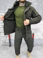 Тактический зимний теплый военный комплект Island ( Куртка + Штаны ), Камуфляж: Олива, Размер: XL - изображение 5