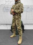 Тактический зимний теплый военный комплект RH-14 ( Куртка + Штаны ), Камуфляж: Пиксель ВСУ, Размер: XXL - изображение 3