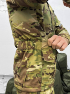 Тактичний зимовий теплий військовий комплект RH-14 ( Куртка + Штани ), Камуфляж: Мультикам, Розмір: XXL - зображення 7