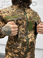 Тактичний зимовий теплий військовий комплект Short ( Куртка + Штани ), Камуфляж: Піксель, Розмір: L - зображення 5