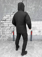 Тактический зимний теплый военный комплект PHR/11 ( Куртка + Штаны ), Камуфляж: Черный, Размер: M - изображение 2