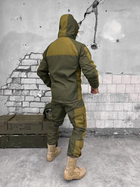 Тактичний теплий військовий комплект ARK/15 ( Куртка + Штани ), Камуфляж: Олива, Розмір: XL - зображення 2