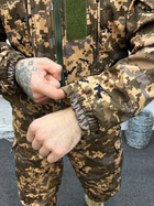 Тактический зимний теплый военный комплект Short ( Куртка + Штаны ), Камуфляж: Пиксель, Размер: L - изображение 7