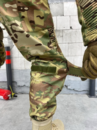 Тактический осенний военный комплект ARK/11 ( Куртка + Штаны ), Камуфляж: Мультикам, Размер: XXL - изображение 8
