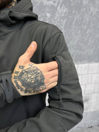Тактичний зимовий теплий військовий комплект SND ( Куртка + Штани ), Камуфляж: Сірий, Розмір: S - зображення 5