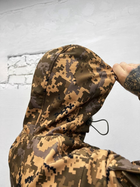 Тактичний зимовий теплий військовий комплект Short ( Куртка + Штани ), Камуфляж: Піксель, Розмір: М - зображення 9