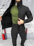 Тактичний зимовий теплий військовий комплект SND ( Куртка + Штани ), Камуфляж: Чорний, Розмір: L - зображення 5