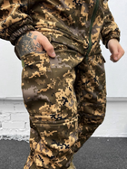Тактический зимний теплый военный комплект Short ( Куртка + Штаны ), Камуфляж: Пиксель, Размер: XXXL - изображение 10