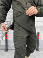 Тактичний зимовий теплий військовий комплект Island ( Куртка + Штани ), Камуфляж: Олива, Розмір: S - зображення 7