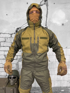 Тактичний теплий військовий комплект ARK/15 ( Куртка + Штани ), Камуфляж: Олива, Розмір: XXL - зображення 4