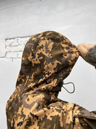 Тактичний зимовий теплий військовий комплект Short ( Куртка + Штани ), Камуфляж: Піксель, Розмір: XL - зображення 9