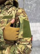 Тактичний зимовий теплий військовий комплект Trez ( Куртка + Штани ), Камуфляж: Мультикам, Розмір: XXL - зображення 5