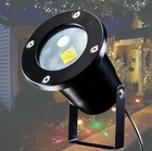Новорічний проектор лазерний вуличний, з пультом, 6 картинок Star Shower Black