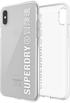 Панель Superdry Snap для Apple iPhone X/Xs Clear Case White (8718846079686) - зображення 1