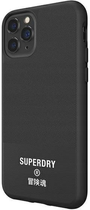 Etui Superdry Moulded Canvas Case do Apple iPhone 11 Pro Max Black (8718846079792) - obraz 2