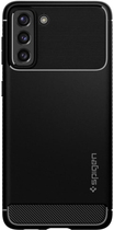 Панель Spigen Rugged Armor для Samsung Galaxy S21 Matte Black (8809756642593) - зображення 1