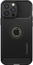 Etui Spigen Rugged Armor do Apple iPhone 13 Pro Matte Black (8809811850055) - obraz 1