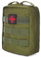 Тактическая аптечка, армейская сумка для медикаментов хаки (228492) - изображение 1