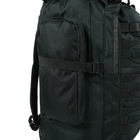 Тактичний рюкзак 70 л чорний - зображення 8
