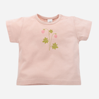 T-shirt dziecięcy dla dziewczynki Pinokio Summer Mood 86 cm Różowy (5901033282959) - obraz 1