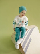 Спортивні штани дитячі Pinokio Orange Flip 98 см Блакитні (5901033308550) - зображення 1