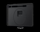 Обкладинка Samsung Strap Cover EF-GX700CB для Galaxy Tab S8/S7 Black (88060942883220) - зображення 4