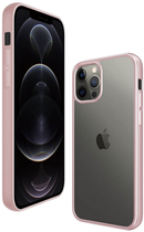 Etui Panzer Glass Clear Case do Apple iPhone 12/12 Pro Rose Gold (5711724002748) - obraz 1