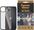 Etui Panzer Glass Clear Case Antibacterial do Apple iPhone 14 Plus Black (5711724004070)