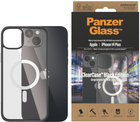 Панель Panzer Glass Clear Case Antibacterial MagSafe для Apple iPhone 14 Plus Чорний (5711724004155) - зображення 1